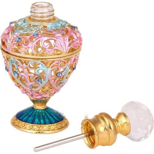 5ml Retro Antique Glass Perfume Bottle Empty essential oil bottle sample cosmetic packaging glass small atomizer containers