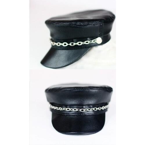 NEW BJD Doll Wig Accessories punk Retro Black Hat/cap 1/3 1/4 SD MSD BJD Doll Accessory