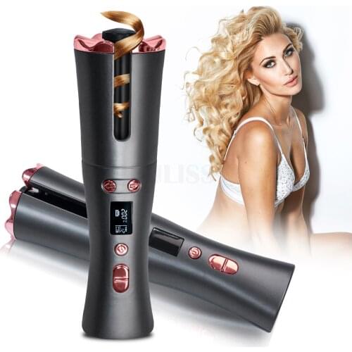Automatic Hair Curler Rotating Ceramic Hair Curlin Wand Auto Curling Iron Air Spin and Curl Curler Hair Waver Styling Tools