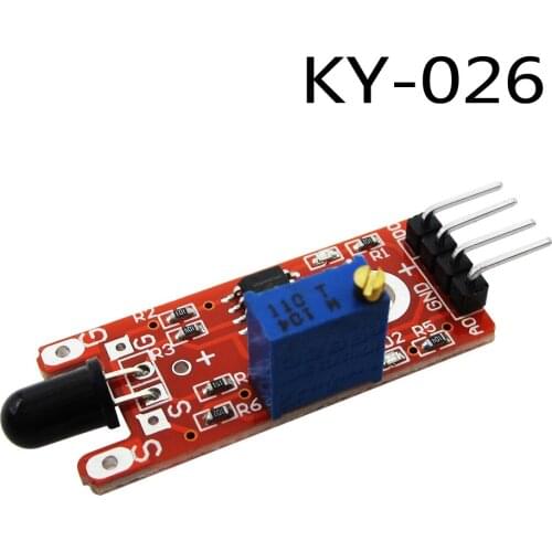 KY-026 Flame Sensor Module IR Sensor Detector For Temperature Detecting Suitable