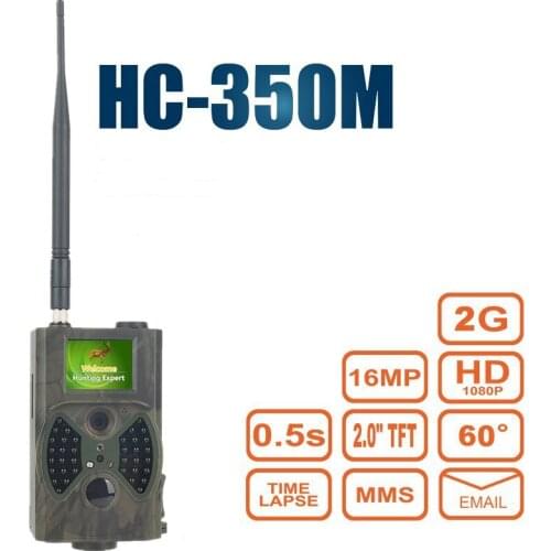 HC350M 16MP 940nm Night Vision Hunting Camera MMS Infrared Hunting Trail Camera Mms Gsm GPRS 2G Trap Game Camera