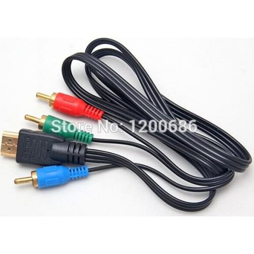HDMI To 3RCA 3-RCA Video Component Convert Cable