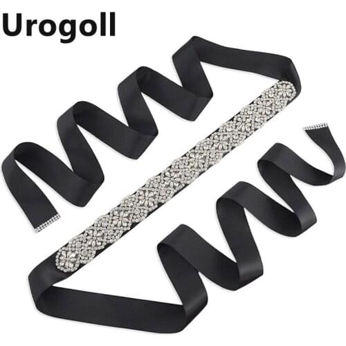 Fashion Crystal Rhinestones Evening Party Prom Dresses Accessories Wedding Belt Bridal Sashes Waistband for Women Girl Gift