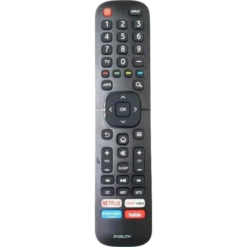 New Original EN2BL27H For Hisense Smart TV Remote Control with NETFLIX YouTube ClaroVideo Prime Video Apps