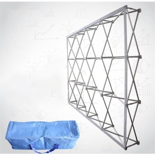 Portable Wedding Flower Wall Rack Advertising Exhibition Frame Aluminum Alloy Stand Outdoor Stage Background Display Shelf