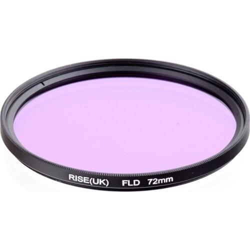 RISE 72mm FLD Lens Filter For Nikon Canon sony DLSR camera