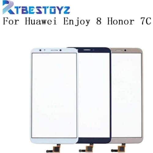 RTBESTOYZ Touch Screen For Huawei Enjoy 8 Honor 7C LND-AL30 Touch Screen TouchScreen Front Glass Digitizer Panel Lens Sensor
