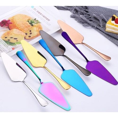 Diy Steel Cake Shovel Multifunctional Cheese Cheese Pizza Knife And Durable Shovel Toothed Strong K9D6