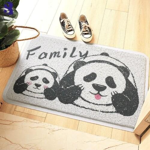 SunnyRain 1-Piece PVC Dedusting Area Rug Non-slipping Bathroom Rugs Sliping Resistant Rug and Carpet for Kitchen