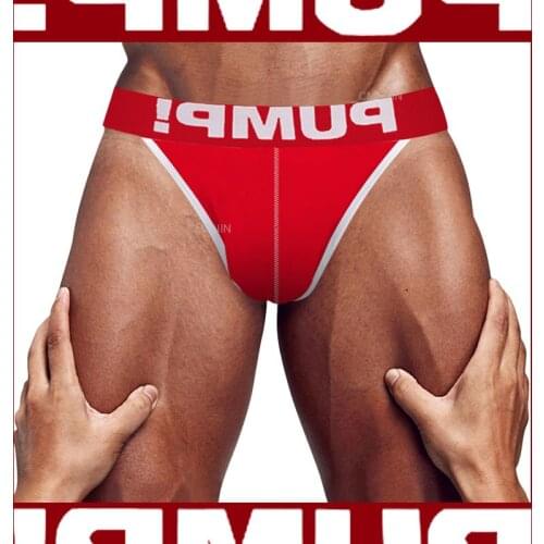 1Pcs Cotton Quick Dry Sexy Underwear Men Jockstrap Popular Male Underwear Briefs Men Bikini Gay Mans underwear Male Cueca