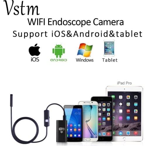 New Wifi Endoscope USB Camera Android 720P Iphone Borescope Camera Endoscopio Semi Rigid Hard Tube and Softwire iOS Endoscope