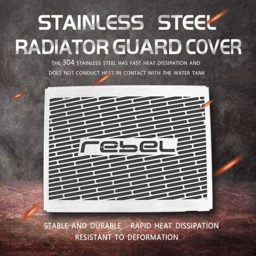 Motorcycle Radiator Guard Protector Grille Grill Cover For Honda Rebel CMX 500 300 CM500 CM300 REBEL500 Accessories