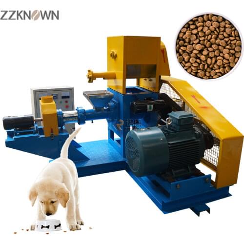 180-200KG/H Fish Feed Making Machine Floating Catfish Food Extruder Dog Cat Rabbit Feed Pelleting Machine