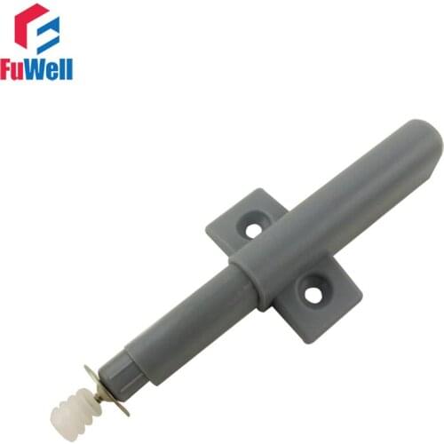 4pcs Push to Open Damper Buffer Gray Door Stop Drawer Door Cabinet Cupboard Quiet Soft Closer Cushion