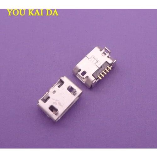 50pcs/lot New OEM Charging Connector Micro USB Port Dock Connector For Huawei MediaPad X1 / Honor X1 7D-501u