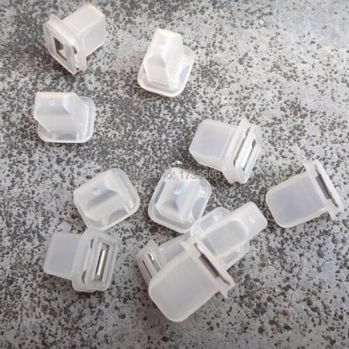 500pcs Interior Trim Moulding Retaining Clip Door Woodgrain Clip With Metal Insert For BMW E38 E39 E60 51417001629