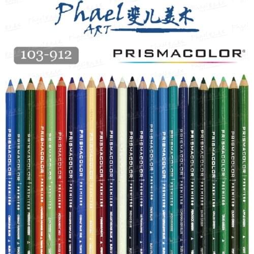 American Prismacolor Blue-green Sanfu Oil Colored Pencils Single PC103-912 Lapices De Colores Lapice Pastel Acuarelables