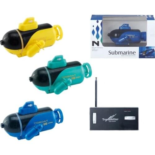 Mini Wireless R/C underwater submarine 4CH rc submarine Radio Electric Remote Control Ship tourism boat toys with Light