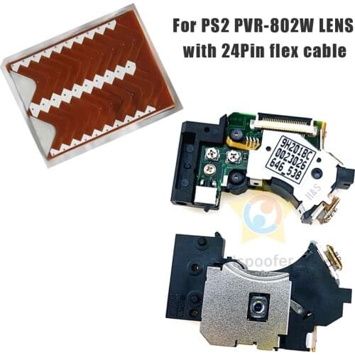 For PVR-802W PVR 802W PVR802W Laser Lens For PS2 Console 7XXXX 9XXX 79XXX 77XXX PVR 802 W Optical with Flex ribbon cable
