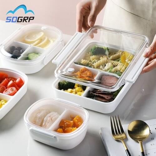 Multipurpose Lunch Box Microwave Oven Refrigerator Food Container Travel Office School Camping Portable Fresh-Keeping Bento Box