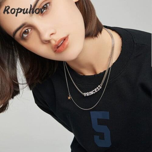 Ropuhov 2021 New Korean Fashion Gift Woman Lecklace Cool Charm Luxury Necklace Wholesale