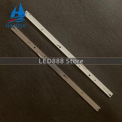 New Original LED backlight bar the price for 2 PCS(1*R 1*L) 76LED 600mm Suitable Samsung 55 inch TV UN55KS9500F UN55KS8500F