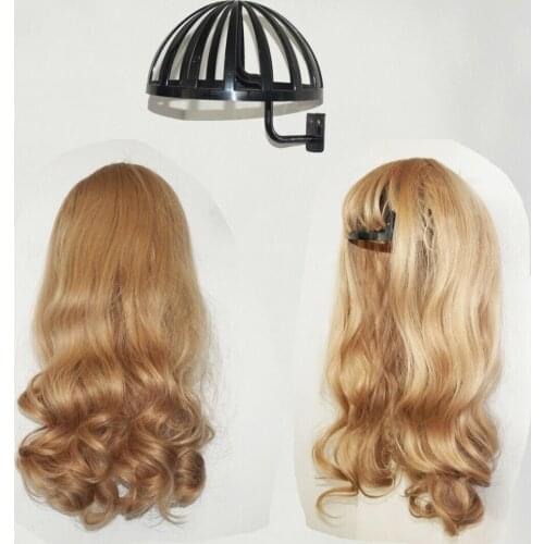 Wig / Hat Display Wall Mount Mannequin Dummy Head Wig Cap Hair Holder -2/PK
