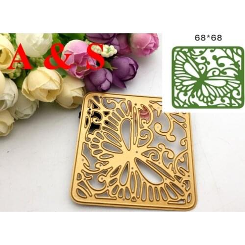Q68 Butterfly Metal Embossing Cutting Dies Stencils for Scrapbooking/Photo Album DIY Crafts Decorative Accessories