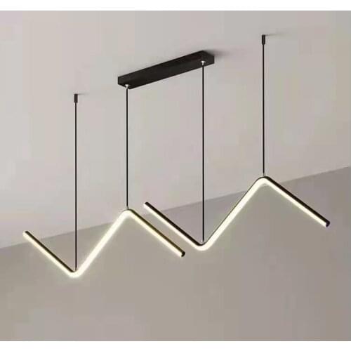 Restaurant chandelier modern simple Nordic table lamp creative personality minimalist style light extravagant bar lighting