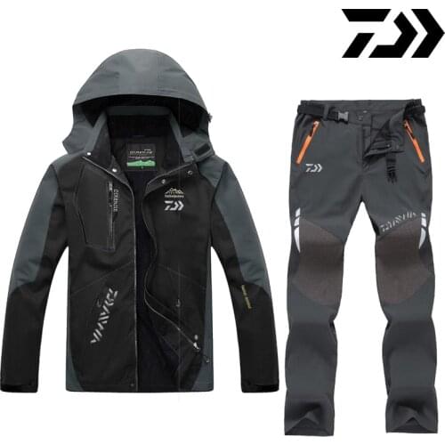DAIWA Daiwa Fishing Clothes Outdoor Fishing Clothing Quick-drying Pants Mens Fishing Suit Breathable Sunscreen Fishing Jacket