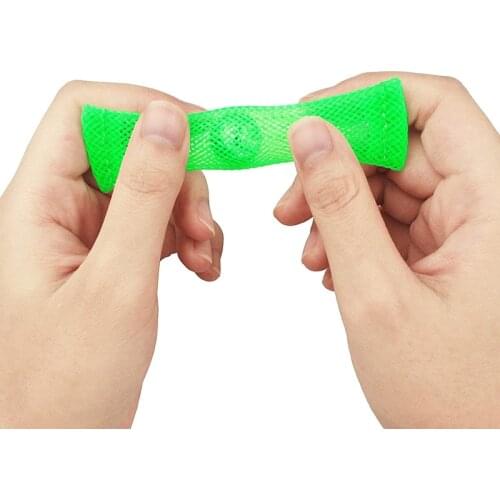 Sensory Marbles Ball Fidget Toys Set Autism Adhd Anxiety Edc Stress Relief Hand Braided Mesh Easy Bend Marble Kids Anti Stress