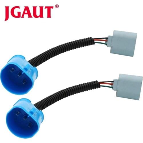2 Pcs Connector Wiring H13 To H4 / 9007 To H13 Male and female Socket for Type Headlight Bulb Ceramic Socket Plug Adapter Holder
