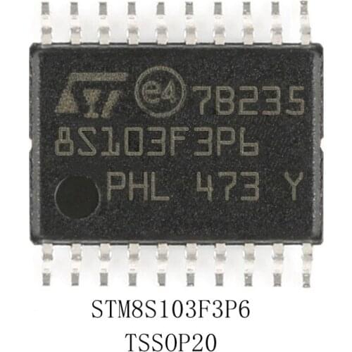 1pcs/lot STM8S103F3P6 STM8S103F STM8S103 TSSOP-20 In Stock