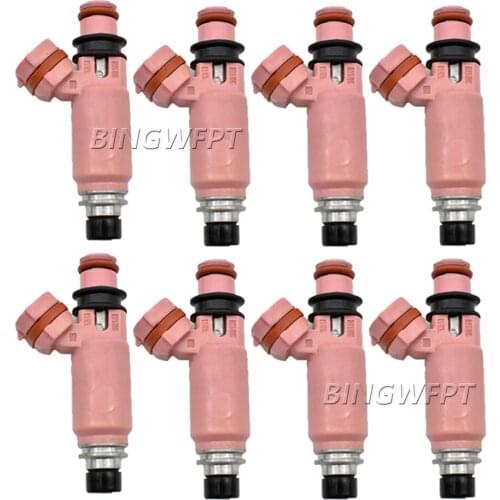 8pcs/lot Fuel Injectors Pink 16611-AA370 16611-AA510 For Subaru Forester Impreza Liberty Legacy STI WRX 565c 195500-3910
