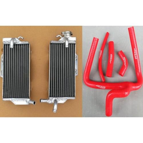 Aluminum radiator and Silicone Y Hose for Honda CR250 CR250R 2005 2006 2007 NEW CR 250 CR 250R 05 06 07