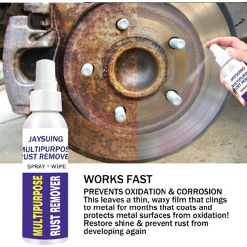 50ML Anti Corrosive Rust Inhibitor Metal Wheel Polish Rust Remover Derusting Spray Car Maintenance Cleaning Auto Accessries
