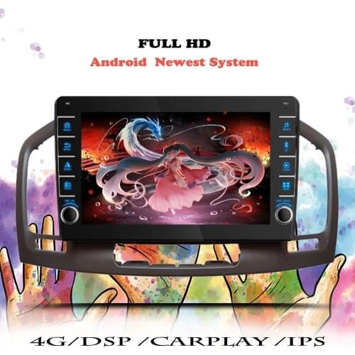 Autoradio For Buick Regal For Opel Insignia 1 2009 2010 2011 2012 2013 Car Radio Android 10 Multimedia Player Navigation GPS DVD