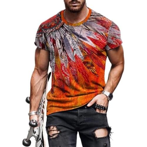 2021 Cross Printed T shirts Men Summer Short Sleeved Oversize Hip Hop T-Shirt Harajuku Tshirt Loose Tops Tees Fashion Streetwear