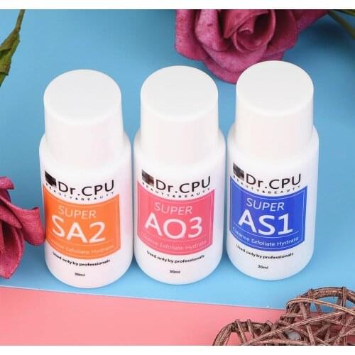 HydraFacial Skincare Face Serum Hydro Facial Aqua Peel Solution 400ml AS1 SA2 AO3 for Hydrafacial Machine Skin Deep Cleaning