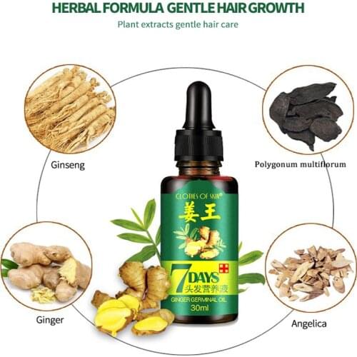 Natural Repair Fast Hair Growth Fluid Hair Loss Treatment Healthy Hair Growth Liquid Biotin Essence