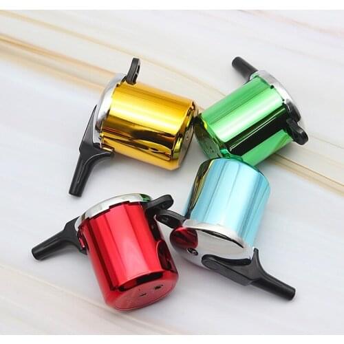 Creative Free Fire Metal Pressure Cooker Lighter Torch Turbo Butane Gas Cigarette Lighter Inflatable Portable Gadgets For Men