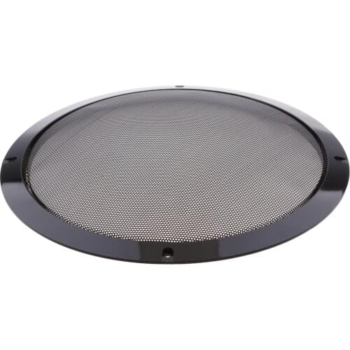 10inch Car Audio Speaker Cover Decorative Circle Metal Mesh Grille
