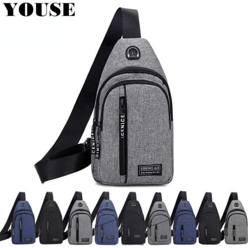 Summer Crossbody Chest Bag Single-strap Backpack Neck Phone Fashion Casual Chest Fanny Pack Tactical Waterproof Sport Traveling