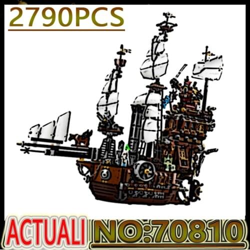 Hot 1990PCS Lepingstyle 70810 The Metal Beards Sea Cow Boys Toy Educational Blocks Birthday Gift and Display Compatible 16002