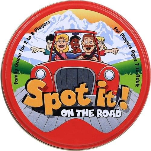 New Frozen HP spot it and dobble card game table Board Game For Dobbles Kids Spot Cards It Go Camping Metal Tin Box toys