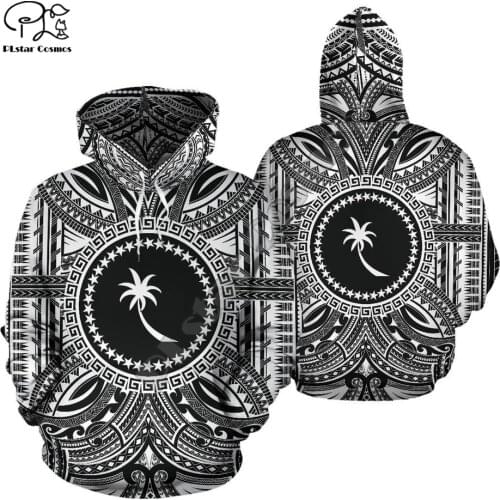 New Brand Island Chuuk Country Flag Tribal Culture Retro Streetwear Tracksuit Men/Women Pullover 3DPrint Funny Casual Hoodies A4