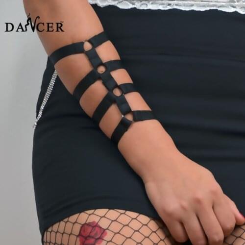 New Cage Bra fashionable sexy geometric black spandex bang for lady