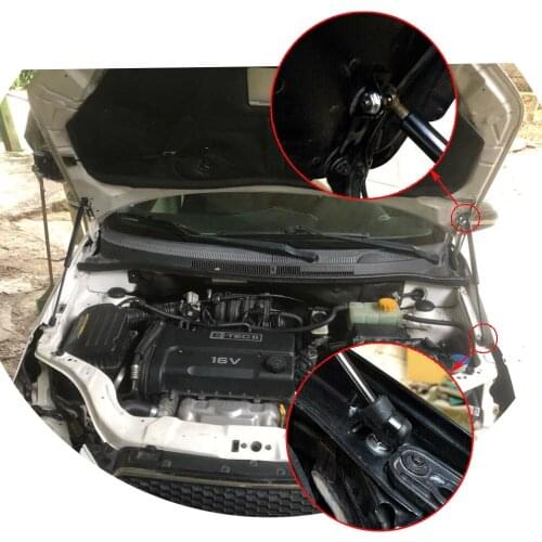 Front Bonnet Hood Damper for 2012-2020 Chevrolet AVEO T300 Sonic Holden Barina Modify Gas Struts Lift Support Shock Absorber