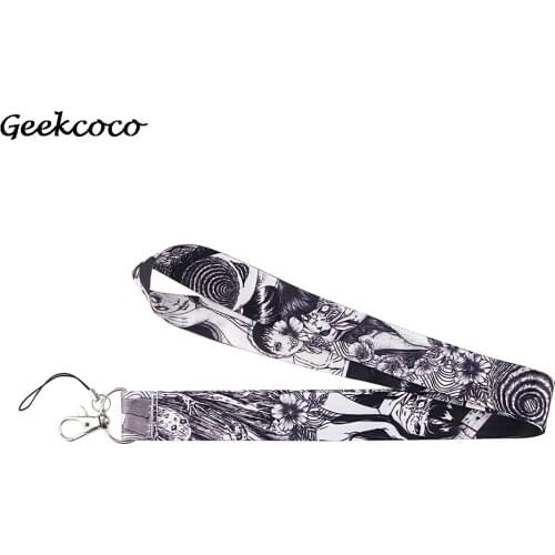 J1673 Horror Neck Strap Lanyard for keys ID Card Gym Mobile Phone Straps USB badge holder DIY Hang Rope