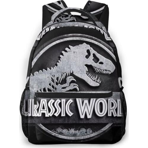 Jurassic World Backpack for Girls Boys Travel RucksackBackpacks for Teenage school bag